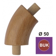 Koleno -BUK nelak. BUK (BEECH), D50mm/45°