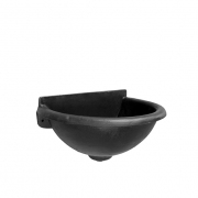 Litinová záhradní výlevka 465x240x320mm, black, ca