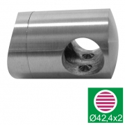 Nerezový držák prutů AISI316, D42,4/d10mm