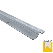 Kolejnice vodíci -V. NEREZ, INOX, L6m