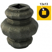 Návlek kovaný,plot,brana,zábradlí h53, D44mm