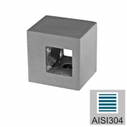 Úchyt výplně AISI304, 12x10/40x40mm