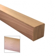 Bukové madlo BUK(BEECH) 40x40/L4000