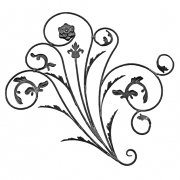 Ornament levý 880x830, D12mm