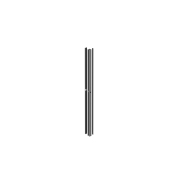 Sada hliníkového sloupku 50x60 a krytky pro zámkovou část - 1850mm R70