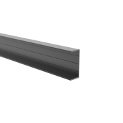 Hliníkový plotový adaptér pro výplně 40 mm a pro fasádní systém, 45 x 20 – 6,0 m – Antracit RAL 7016