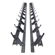 Pohyblivý hliníkový systém – vertikální, žaluziový – pár (levý + pravý)