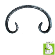 Element tvaru-C h120, b75, 12x6mm