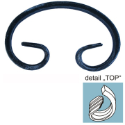 Kovaný komponent C h150, b80, 12x6mm