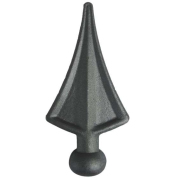 Kovaná špice,brána,plot,plotová tyčka h125, b65mm