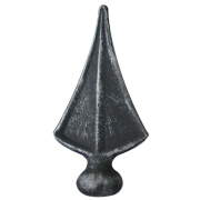 Kovaná špice,brána,plot,plotová tyčka h125mm
