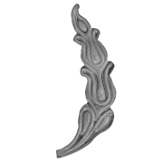 Lístek pravý 215x73, t2mm